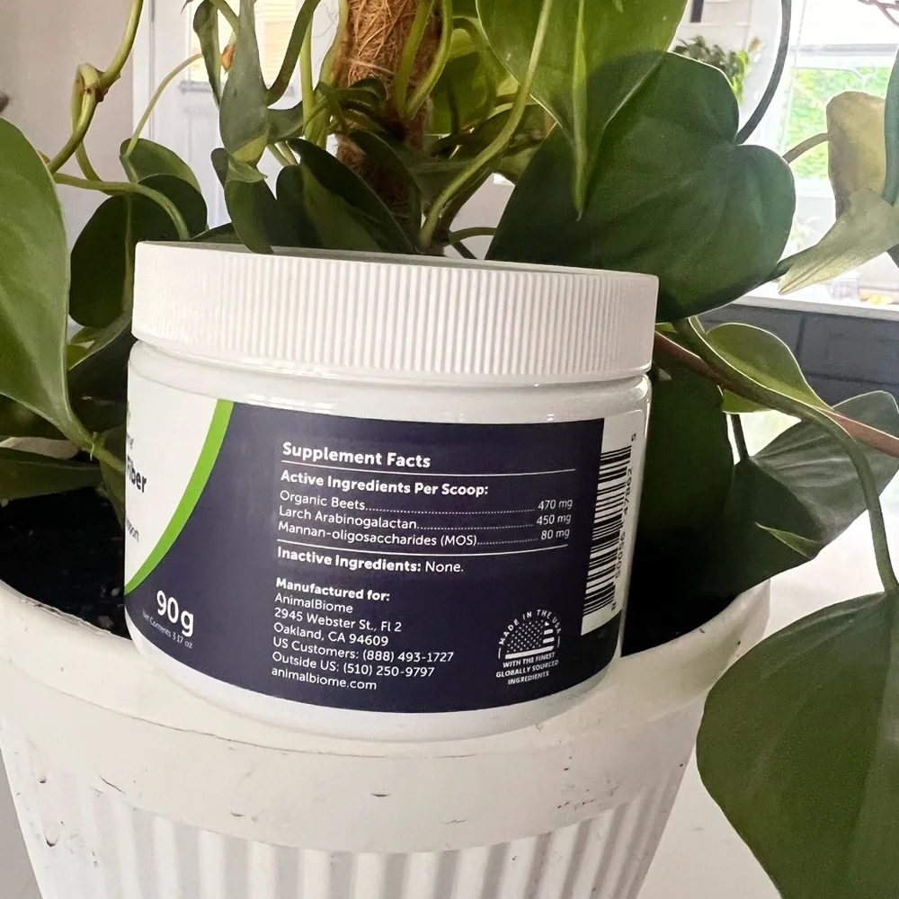 Complete Fiber Blend for Dogs - White